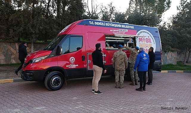 Denizli Büyükşehir Belediyesi mobil ikram araçları hizmete başladı