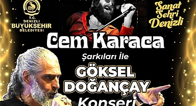 Denizli Büyükşehir’den Cem Karaca anısına konser