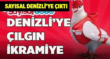 DENİZLİ’YE ÇILGIN İKRAMİYE