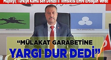 EMRE ERDOĞAN: “MÜLAKAT GARABETİNE YARGI DUR DEDİ”