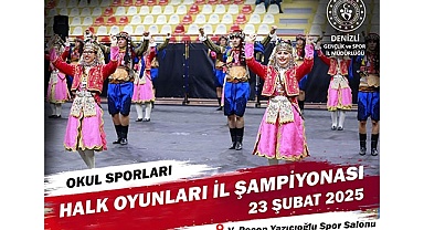 HALK OYUNLARINDA OKULLAR SAHNE ALACAK