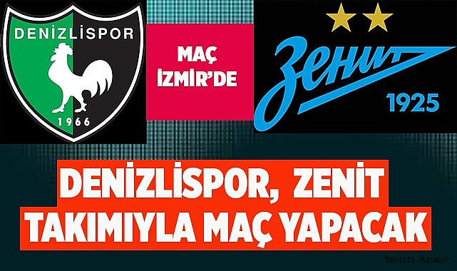 HOROZ,  RUS  ZENİT İLE MAÇ YAPACAK