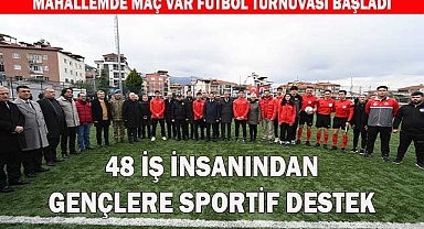 Mahallemde Maç Var Futbol Turnuvası Başladı