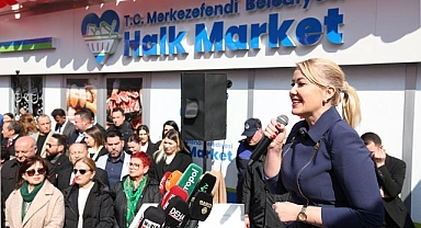 MERKEZEFENDİ HALK MARKET AÇILDI