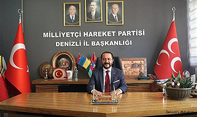 MHP Denizli İl Başkanı Mehmet Ali Yılmaz’dan Berat Kandili Mesajı