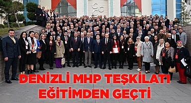 MHP DENİZLİ  TEŞKİLATI ANKARA’DA EĞİTİM SERTİFİKALARINI ALDI