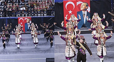 OKULLARIN HALK OYUNLARI ŞÖLENİ BÜYÜLEDİ