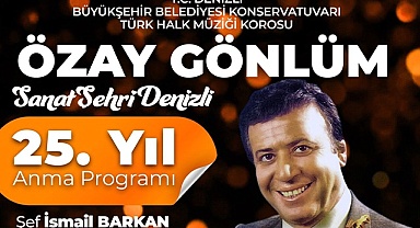  Özay Gönlüm’e vefa gecesi