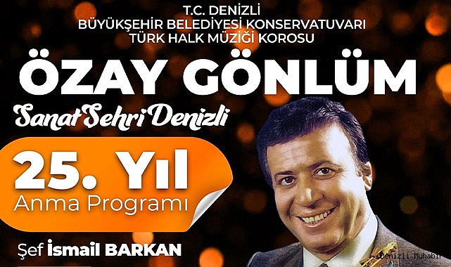  Özay Gönlüm’e vefa gecesi