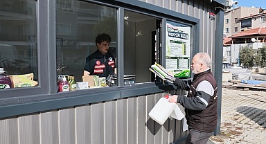 PAMUKKALE BELEDİYESİ’NDEN GERİ DÖNÜŞÜM NOKTASI