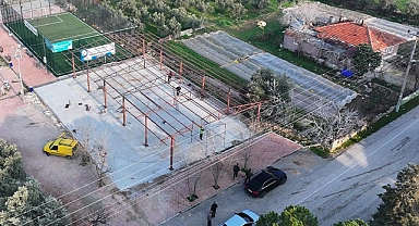 PAMUKKALE’DE KAPALI PAZAR YERLERİ TAMAMLANIYOR