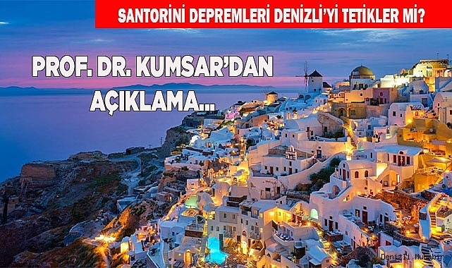 Prof. Dr. Kumsar'dan açıklama…