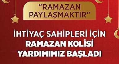 Ramazan Kolisi Yardımları başladı