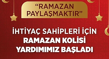 Ramazan Kolisi Yardımları başladı