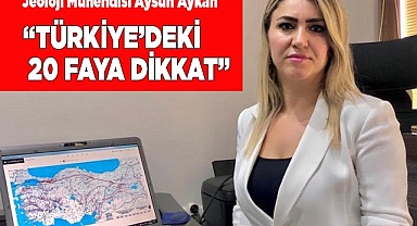 Türkiye’deki bu 20 faya dikkat