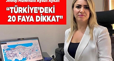 Türkiye’deki bu 20 faya dikkat