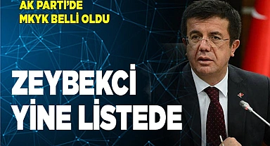 ZEYBEKCİ YİNE LİSTEDE