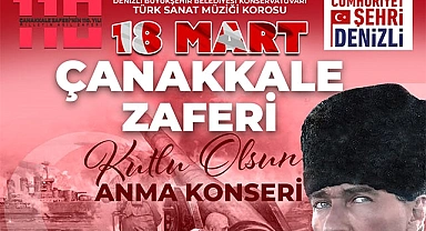 18 Mart ruhu Denizli’de yaşatılacak