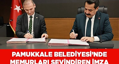 BAŞKAN ERTEMUR, MEMURLARINI SEVİNDİRDİ