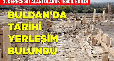 BULDAN’DA TARİHİ YERLEŞİM BULUNDU