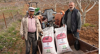 Denizli'de 542 çiftçiye gübre desteği sağlandı
