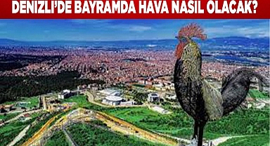 Denizli’de bayramda hava nasıl olacak?