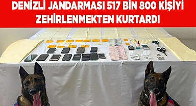 Denizli jandarması 517 bin 800 kişiyi zehirlenmekten kurtardı