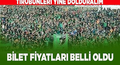 DENİZLİSPOR'DA BİLET FİYATLARI BELLİ OLDU