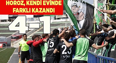 DENİZLİSPOR İLK YARIDA İŞİ BİTİRDİ