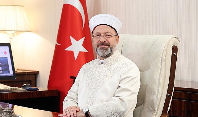 Diyanet İşleri Başkanı Erbaş, Camii açılışı için geliyor