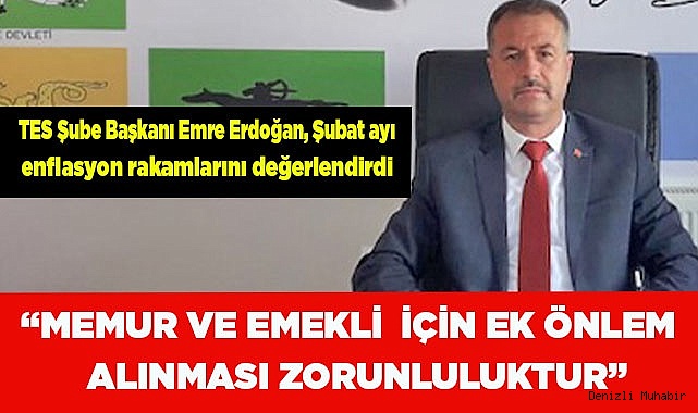ERDOĞAN: “MEMUR VE EMEKLİ  İÇİN EK ÖNLEM ALINMASI ZORUNLUDUR”
