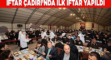 Geleneksel İftar Çadırı’nda ilk iftar yapıldı