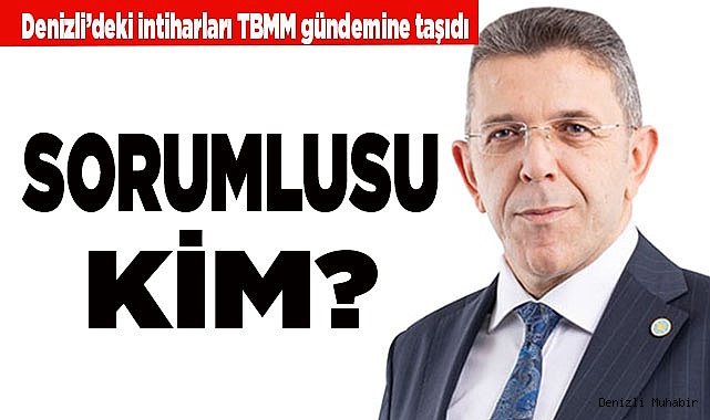 İNTİHARLARIN SORUMLUSU KİM?