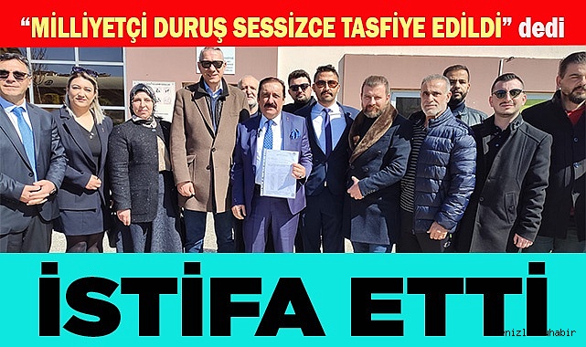 KAPLAN İSTİFA ETTİ