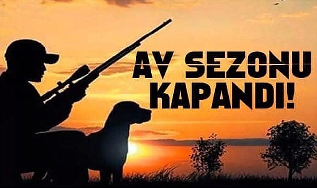 Kara avcılığı için av sezonu kapandı