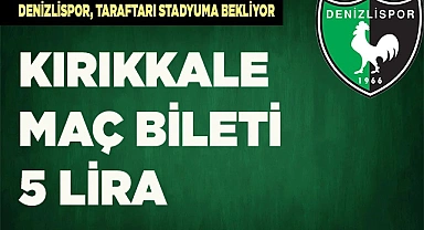 KIRIKKALE MAÇ BİLETİ 5 LİRA
