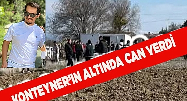 Konteyner'ın altında can verdi