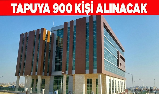 Tapuya 900 personel alınacak