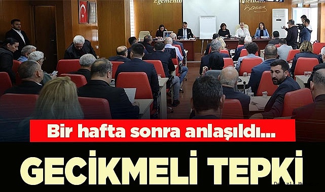 AK PARTİ'DEN GECİKMELİ TEPKİ