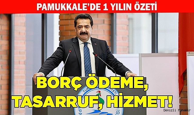 BORÇ ÖDEME, TASARRUF, HİZMET!