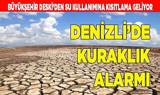 Büyükşehir DESKİ'den su kullanımına kısıtlama geliyor 