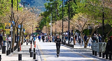 Çamlık Bulvarı’nda trafik yok, etkinlik var
