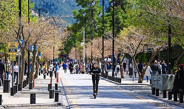 Çamlık Bulvarı’nda trafik yok, etkinlik var