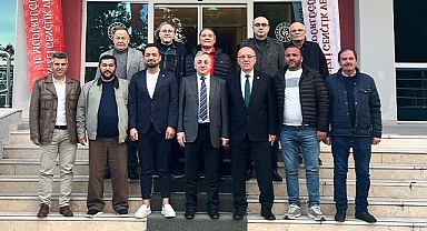 DENİZLİ ASKF’DEN MÜDÜR ERDOĞAN’A ZİYARET