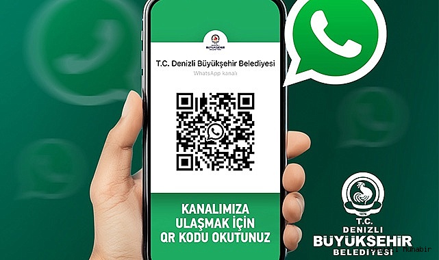 Denizli Büyükşehir Belediyesi WhatsApp kanalı kurdu