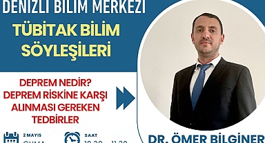 Denizli Büyükşehir’den deprem söyleşisi