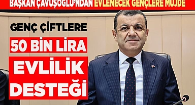 Denizli Büyükşehir’den genç çiftlere 50 Bin TL’lik Evlilik Desteği