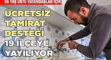 Denizli Büyükşehir’in ücretsiz tamirat desteği dalga dalga büyüyor