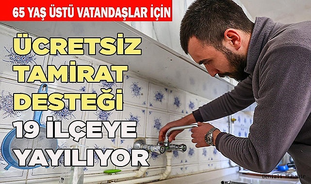 Denizli Büyükşehir’in ücretsiz tamirat desteği dalga dalga büyüyor
