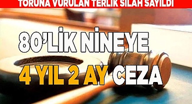 DENİZLİ'DE 80’LİK NİNEYE 4 YIL 2 AY CEZA